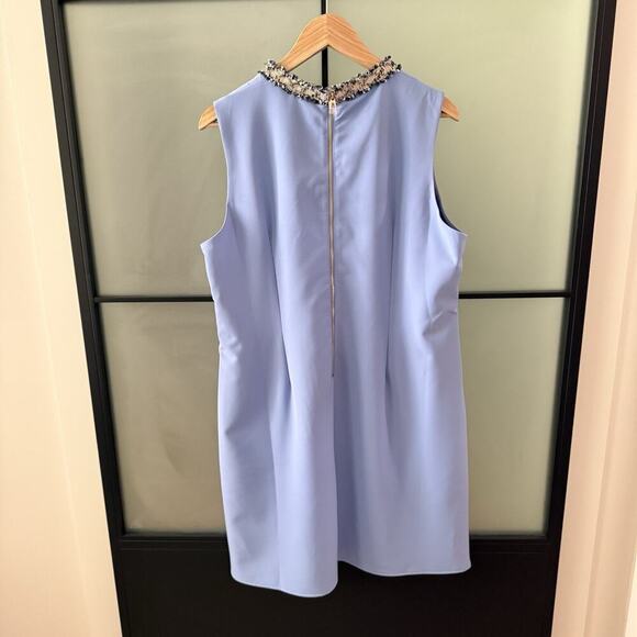 Sail To Sable Shift Dress Women’s XL Crepe Knee Length Sleeveless $198 New NWT - Picture 5 of 16